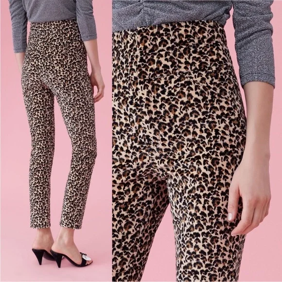 Rebecca Taylor High Rise Velour Pants- New!